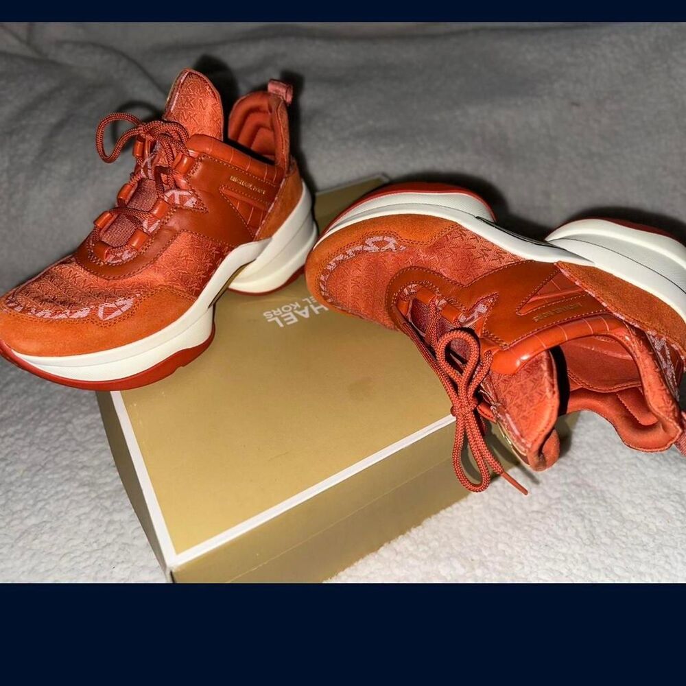 Michael-kors Women's Orange Trainers